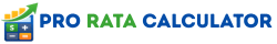 pro rata calculator logo